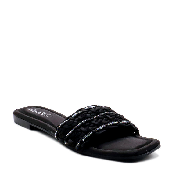 Black Casual Slipper L00350044