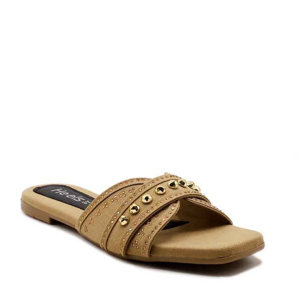 Khaki Casual Slipper L00350046