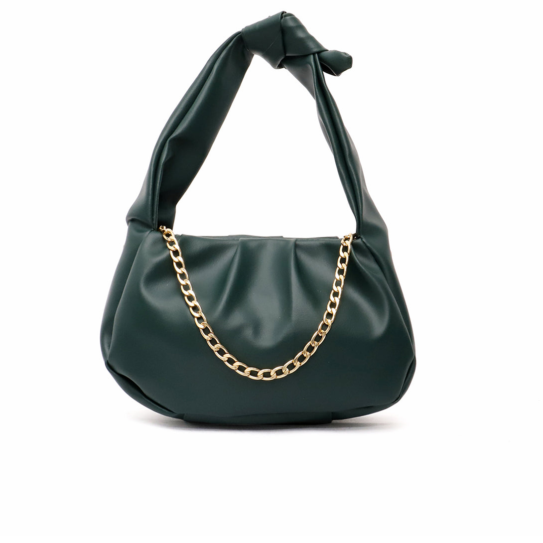 Green Casual Hand Bag P00P01425