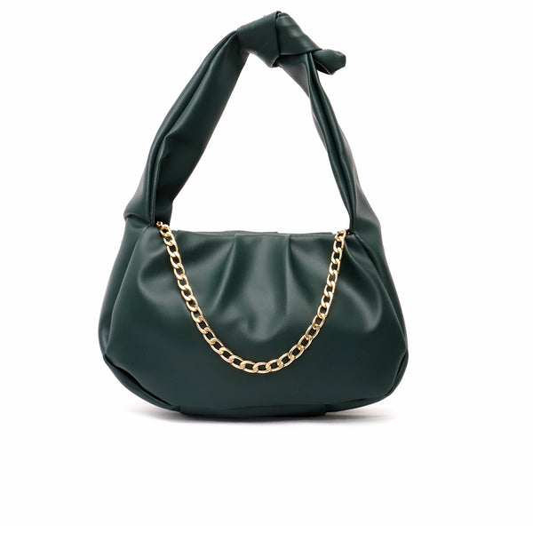Green Casual Hand Bag P00P01425