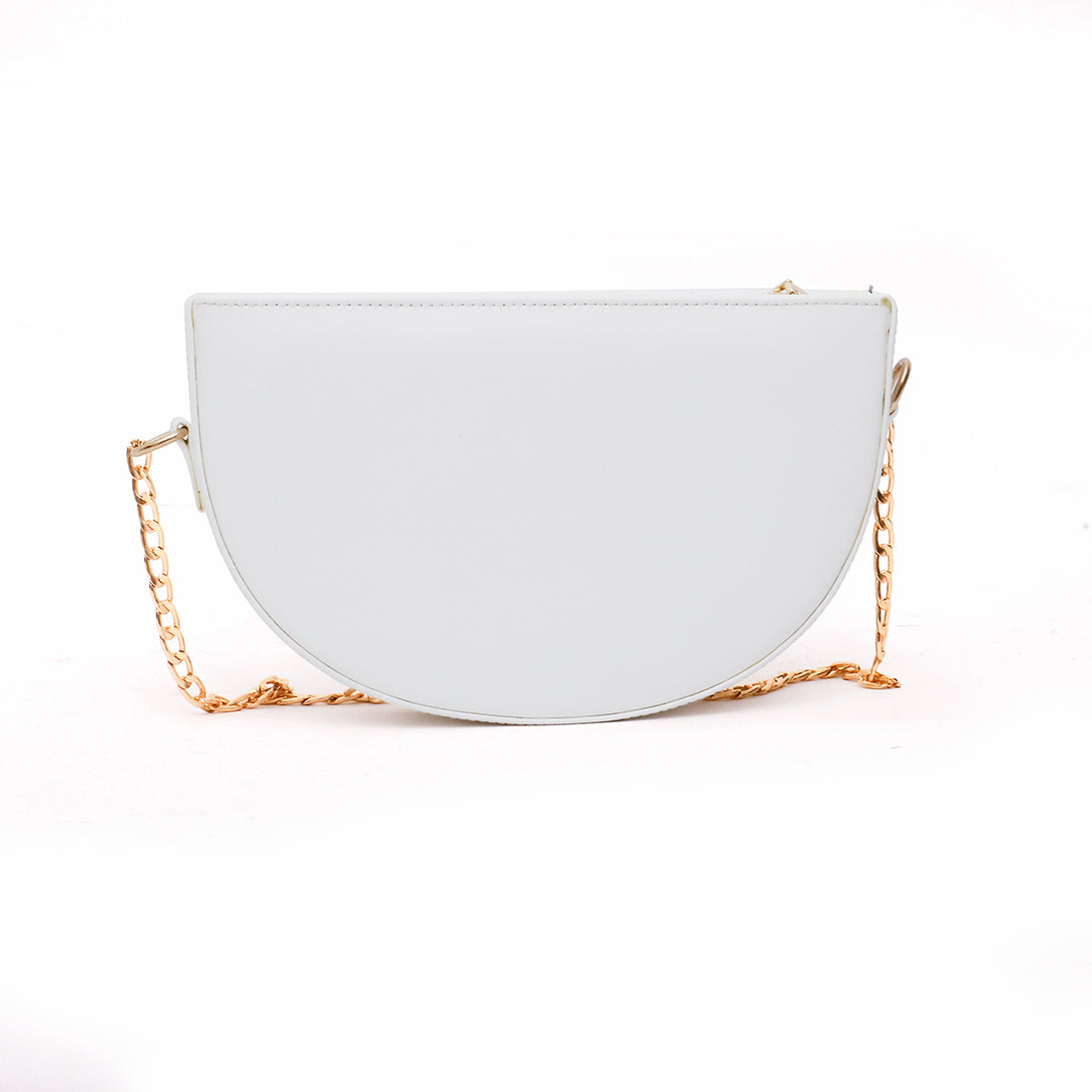 White Casual Clutch C00C08091