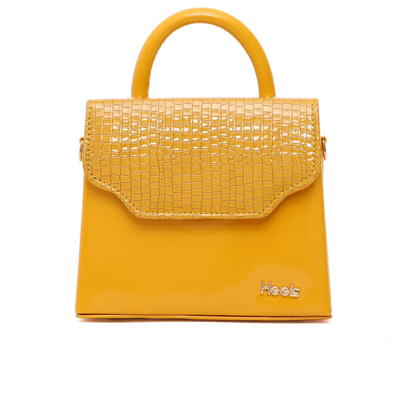 Yellow Casual Clutch C00C08093