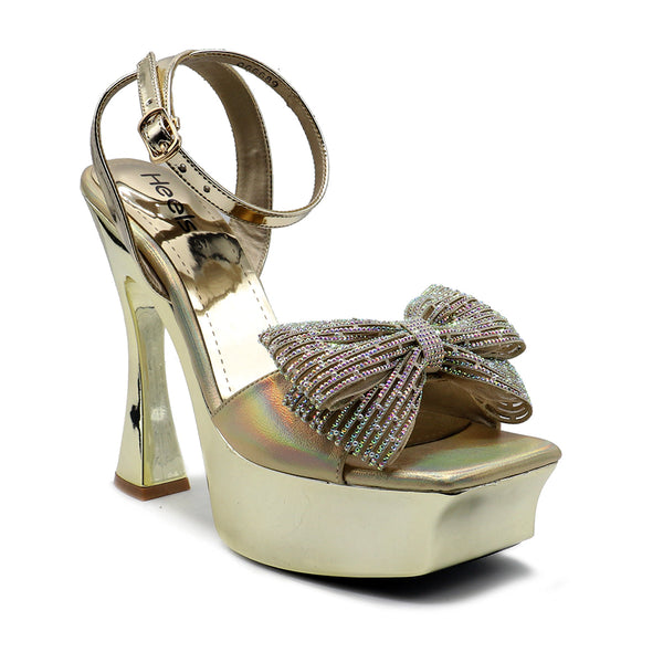 Golden Bridal Sandal 066689