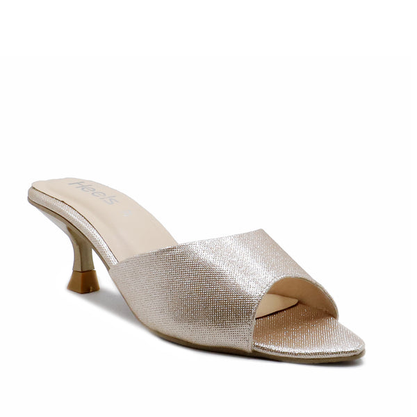 Golden Formal Slipper L00450037