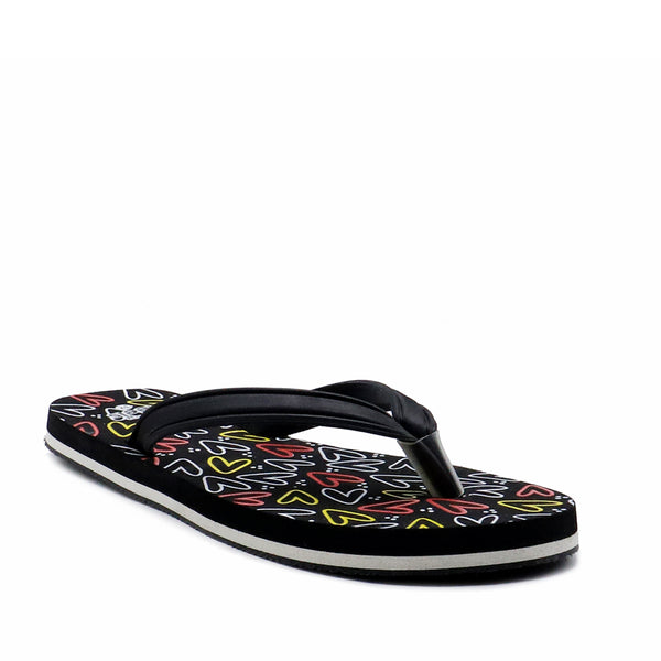 Black Casual Chappal L00002032