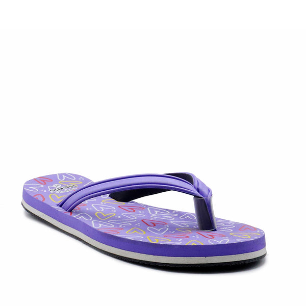 Purple Casual Chappal L00002032