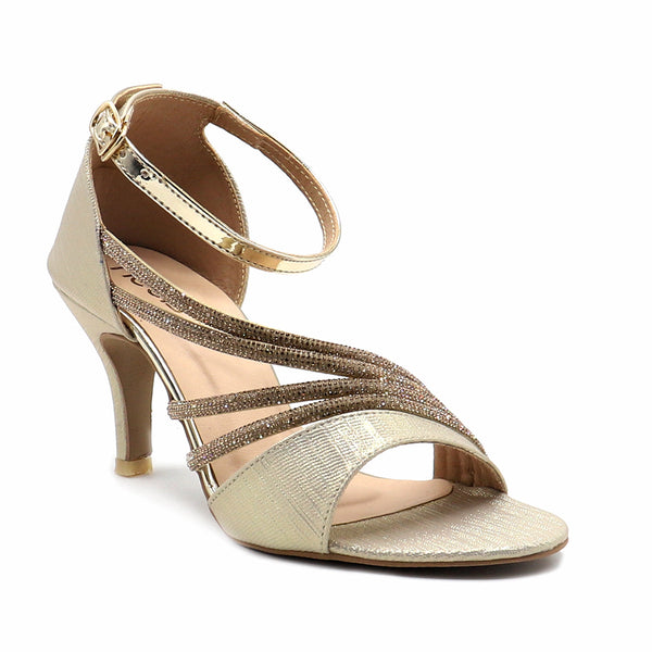 Golden Bridal Sandal 066679