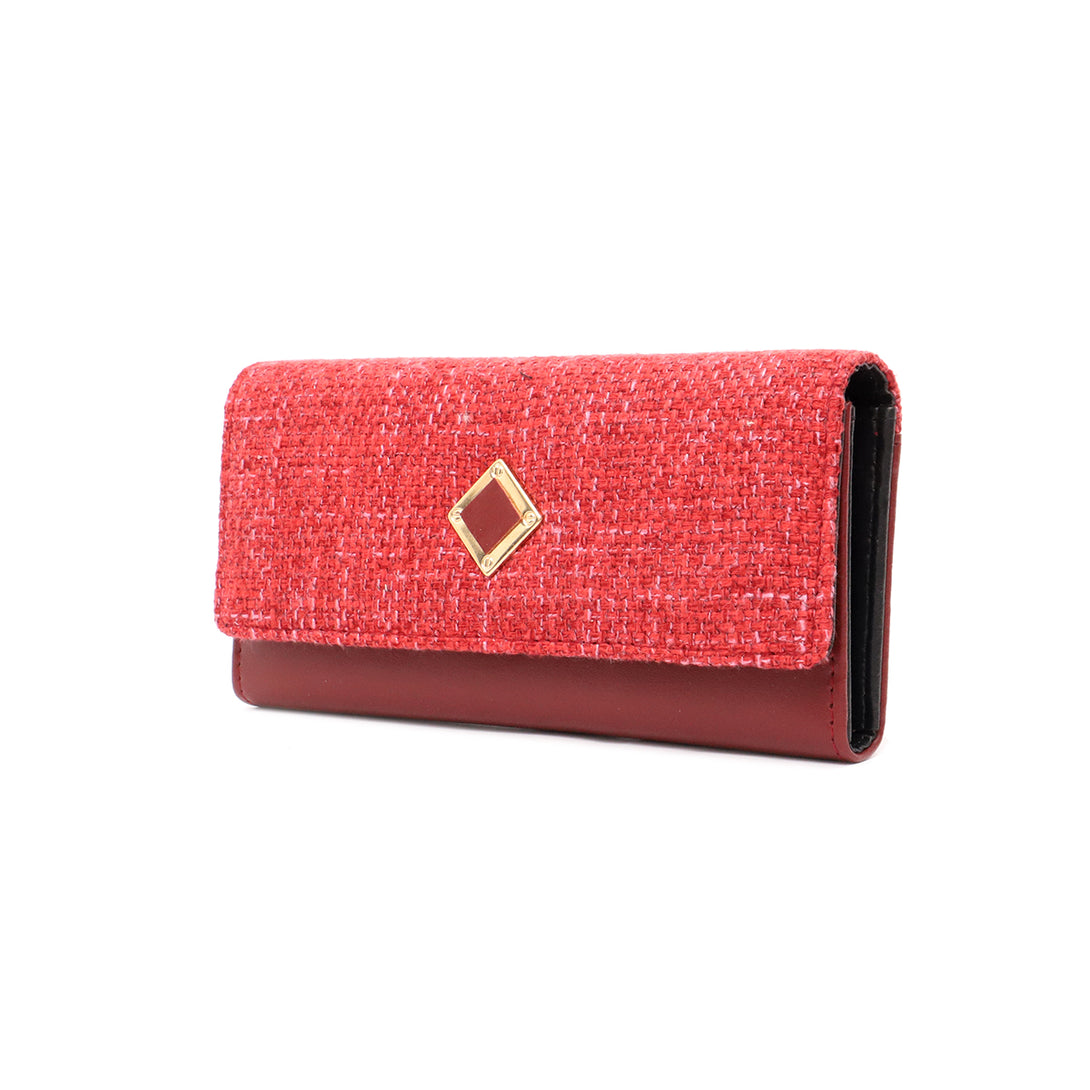 Maroon Casual Wallet W00W00031