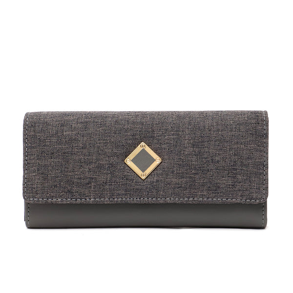 Grey Casual Wallet W00W00031