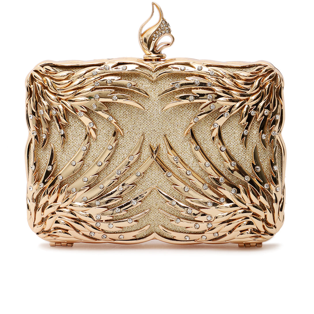 Golden Fancy Clutch CLLC20044