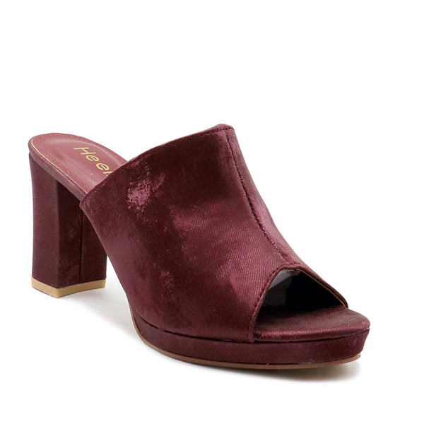 Maroon Formal Slipper LVG400002