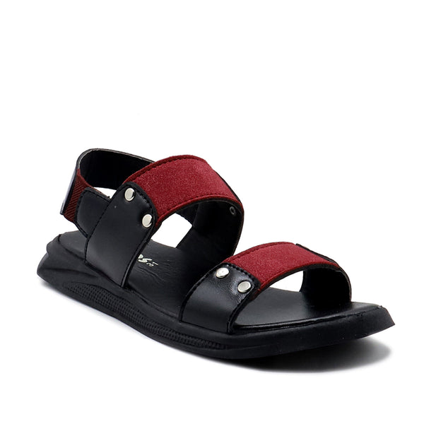 Maroon Casual Sandal K00B30044