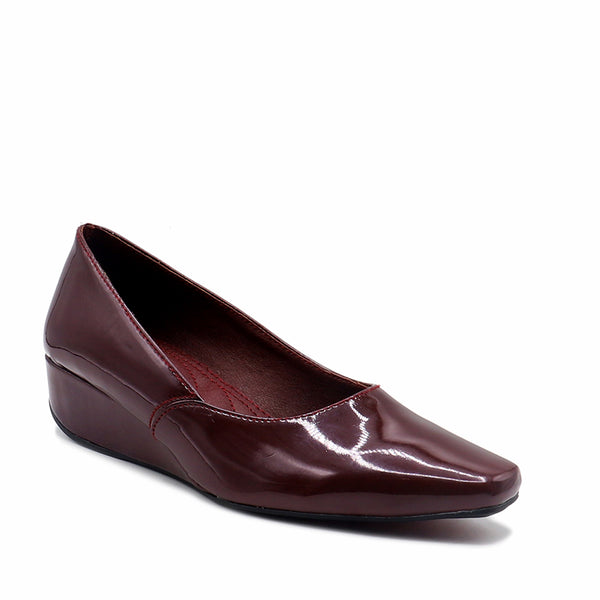 Maroon Formal Court Shoes L00850006