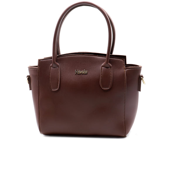 Brown Casual Hand Bag P00P01217