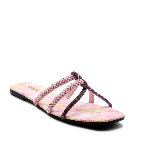 Pink Casual Slipper L00350049