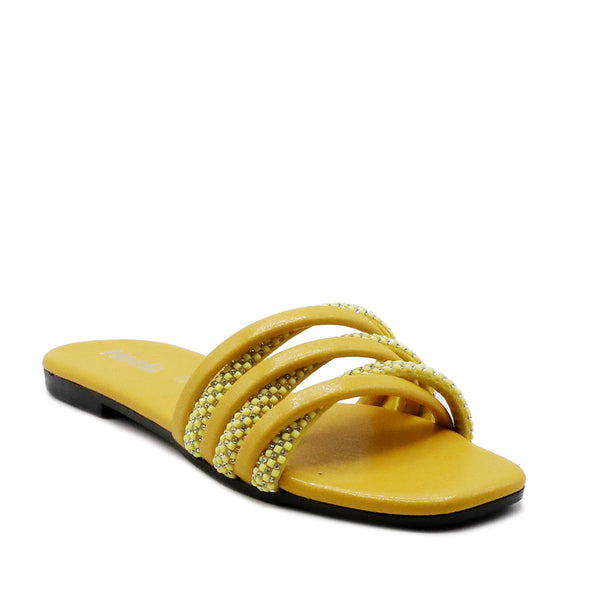 Yellow Casual Slipper L00000016