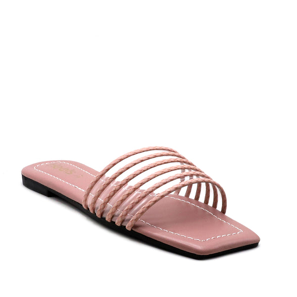 Pink Casual Slipper L00000039