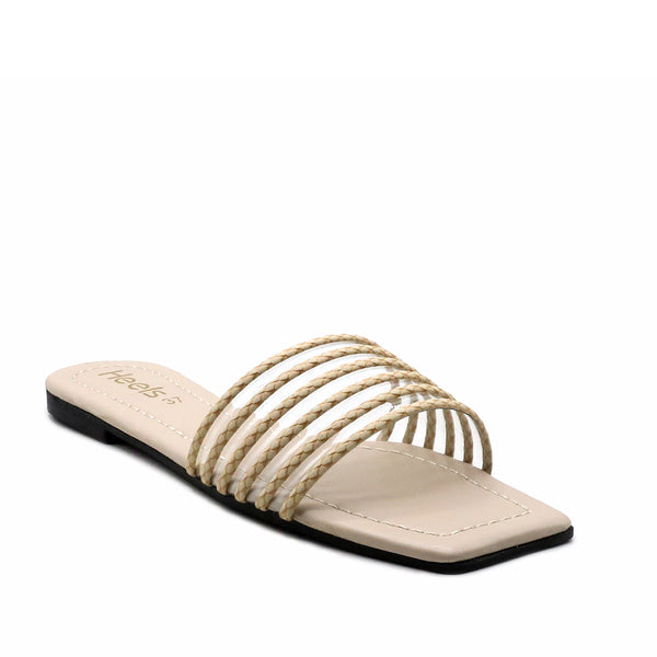 Cream Casual Slipper L00000039