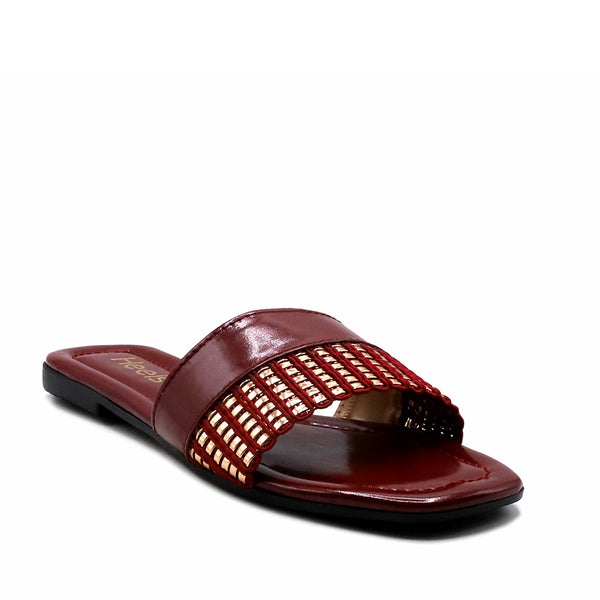 Maroon Casual Slipper L00000038