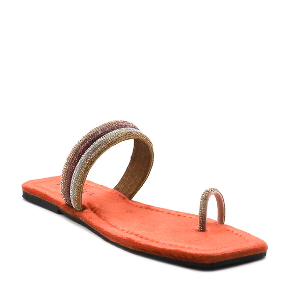 Rust Casual Chappal L00000033