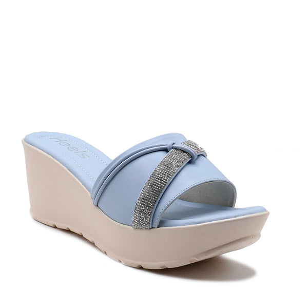 Sky Blue Formal Slipper L00760044