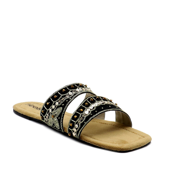 Black Ethnic Slipper L00350040