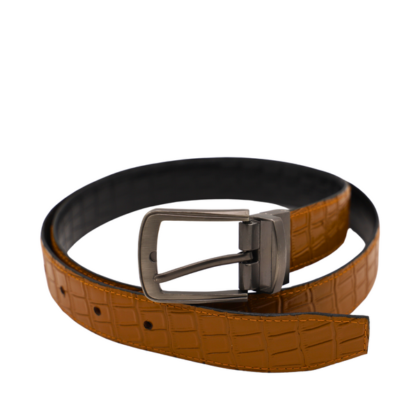 Black/Mustard Men Belt