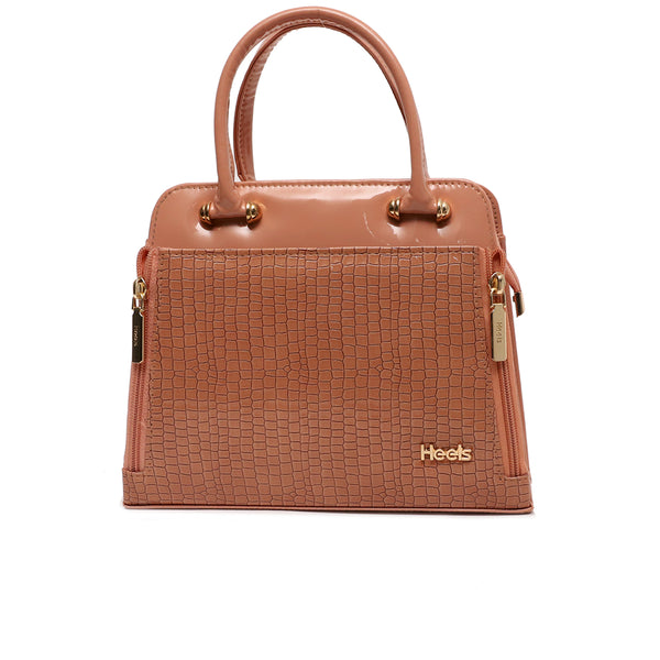 Peach casual handbag elegant and durable, online in Pakistan