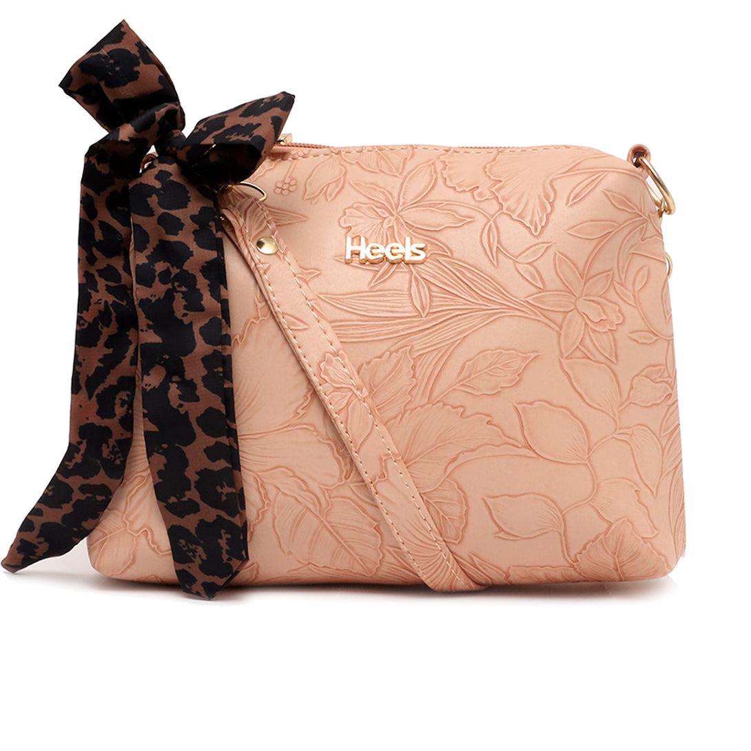Peach Casual Hand Bag for women, stylish, trendy & versatile. Buy online in Pakistan.