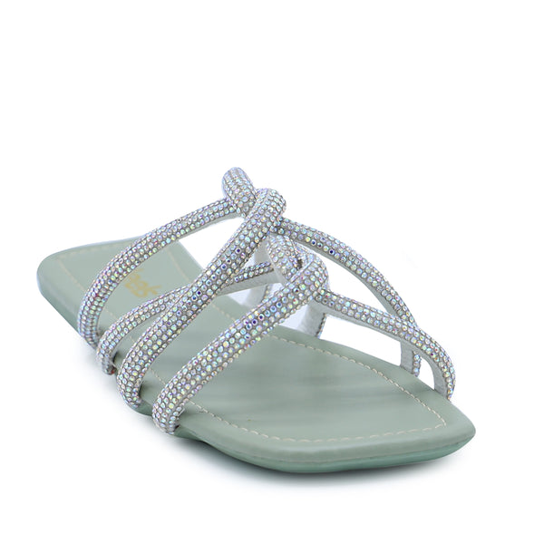 Mint Green Fancy Slipper 042074