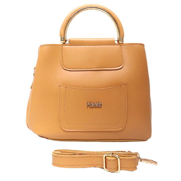 Yellow Casual Hand Bag P00P01186
