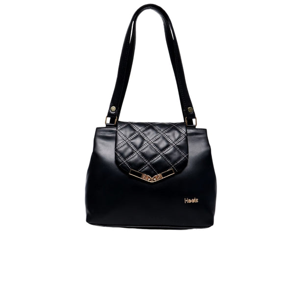 Black Casual Hand Bag P00P01187