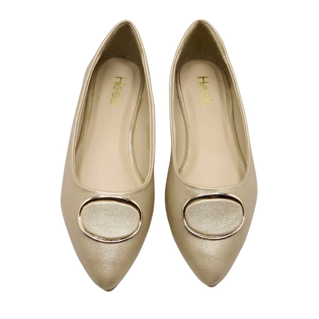 Golden Formal Pumps L00900013