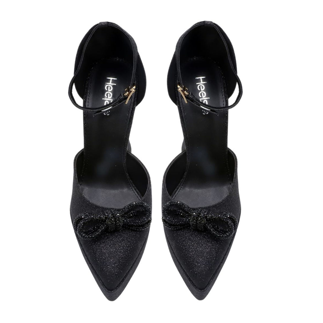 Black Ladies Court Shoes L00870015