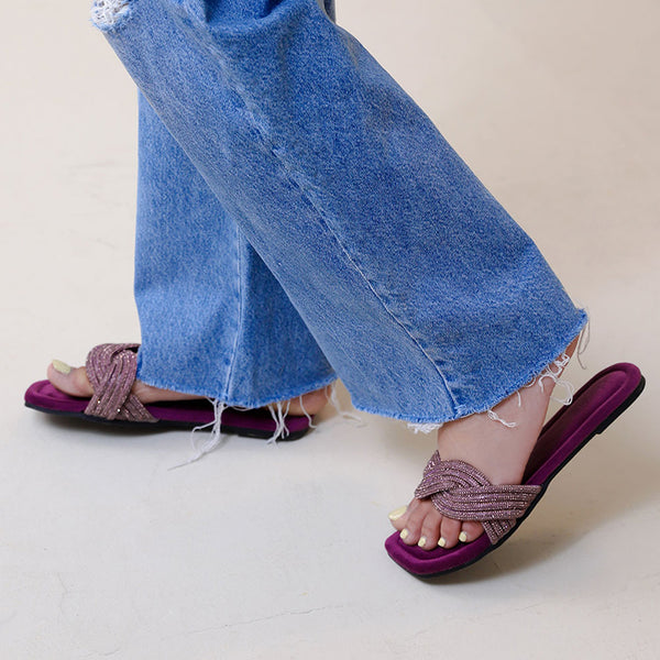 Purple Fancy Slipper L00420023