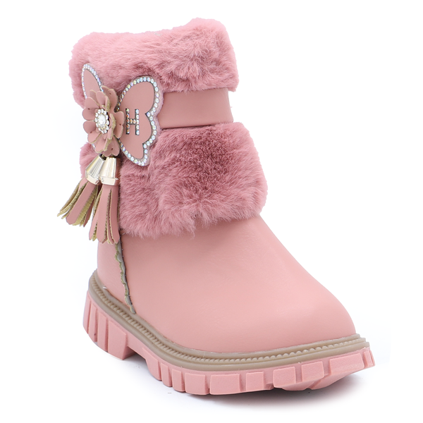 Pink Casual Boots G50431