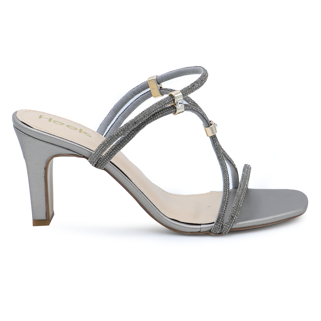 Grey Bridal Sandal 066620
