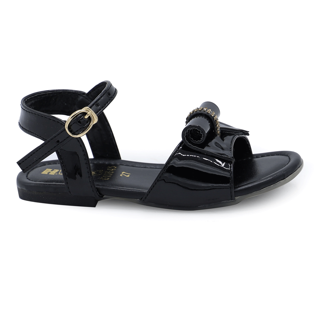 Black Casual Sandal G10045
