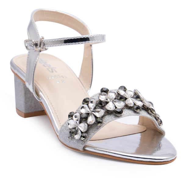 Silver Bridal Sandal 066545