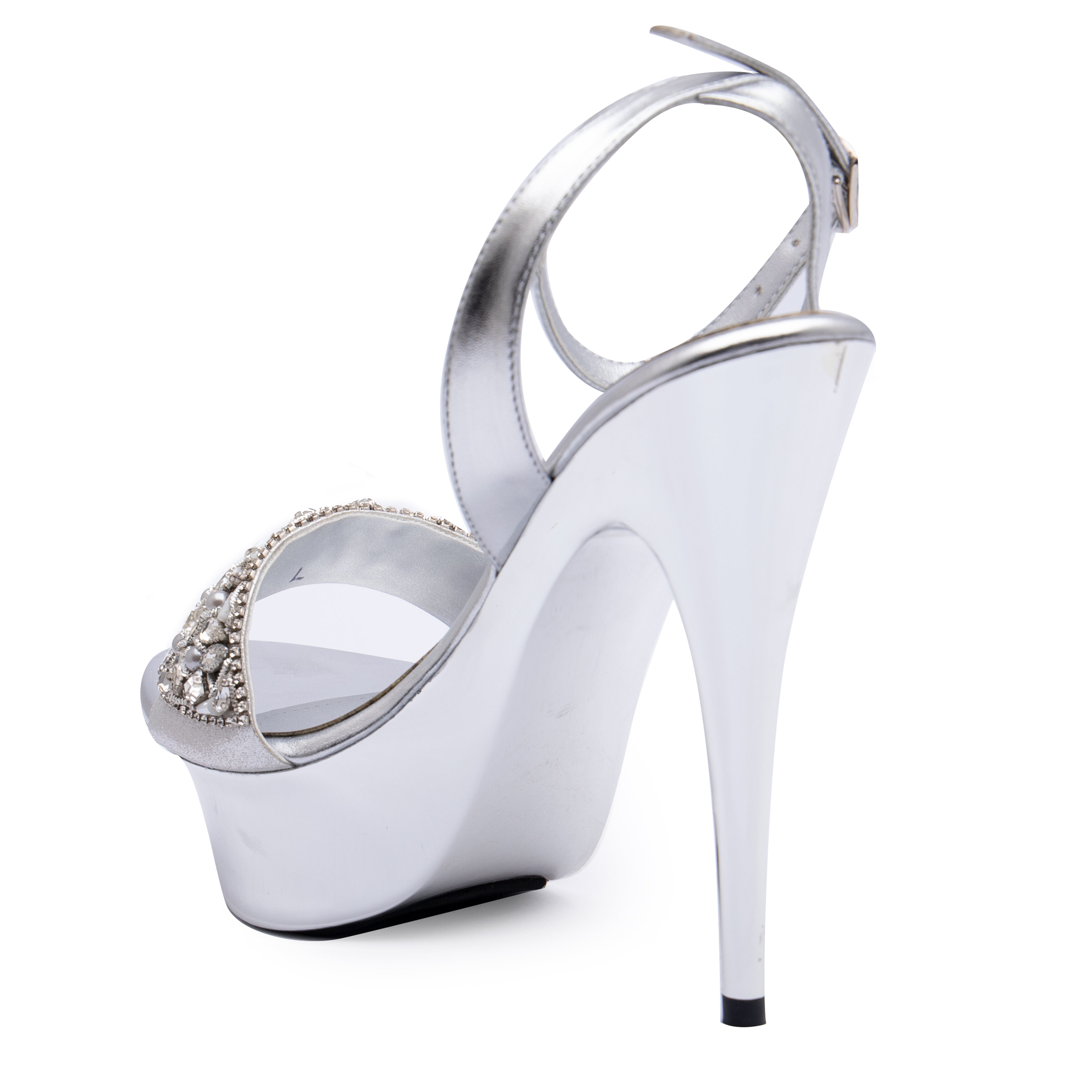 Silver Bridal Sandal 066523