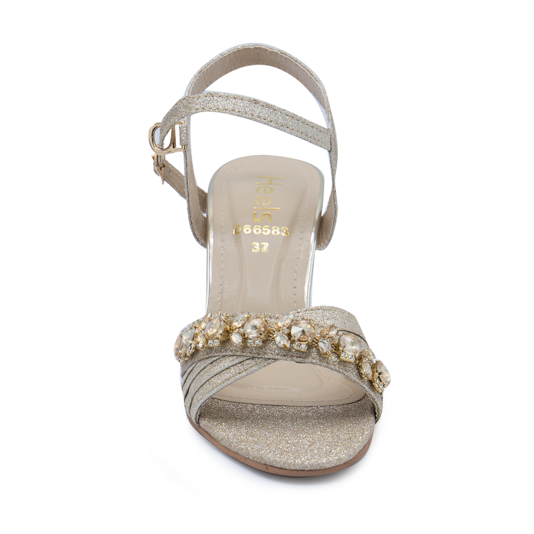 Golden Bridal Sandal 066583