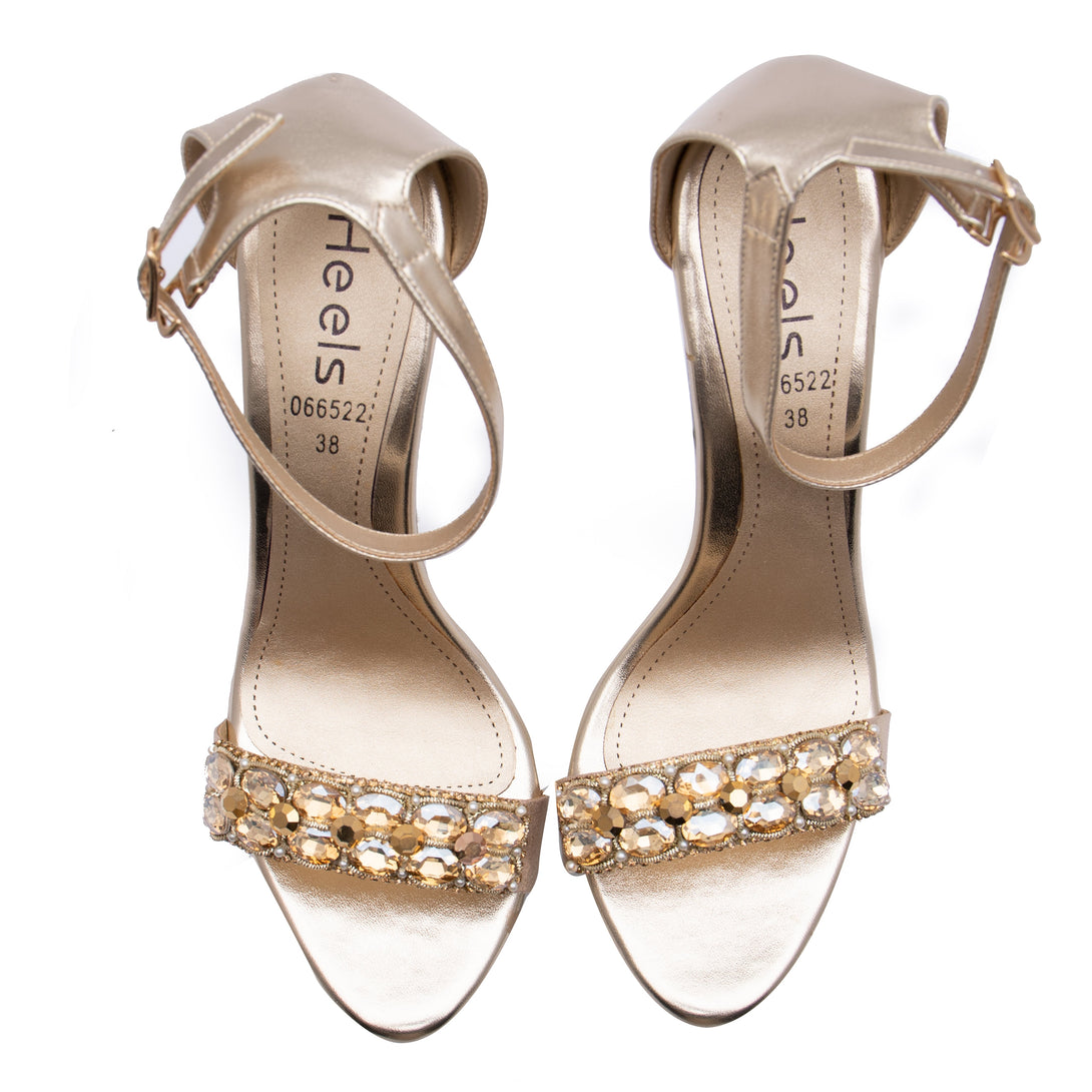 Golden Bridal Sandal 066522