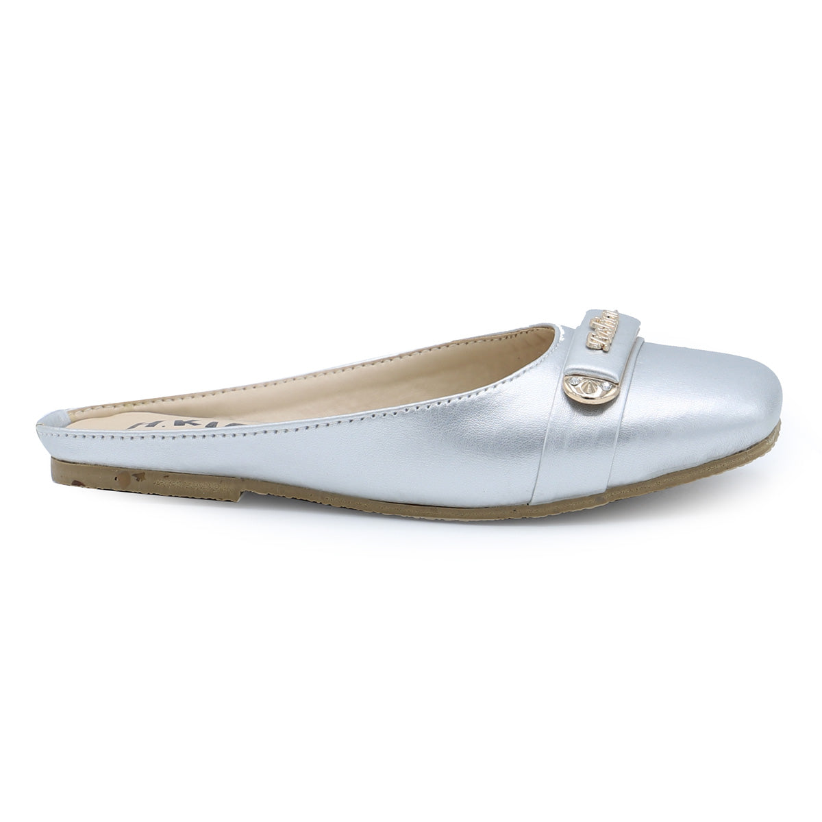 Silver Casual Mules G50411