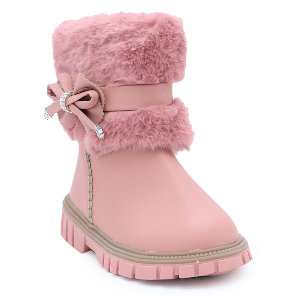 Pink Casual Boots G50428