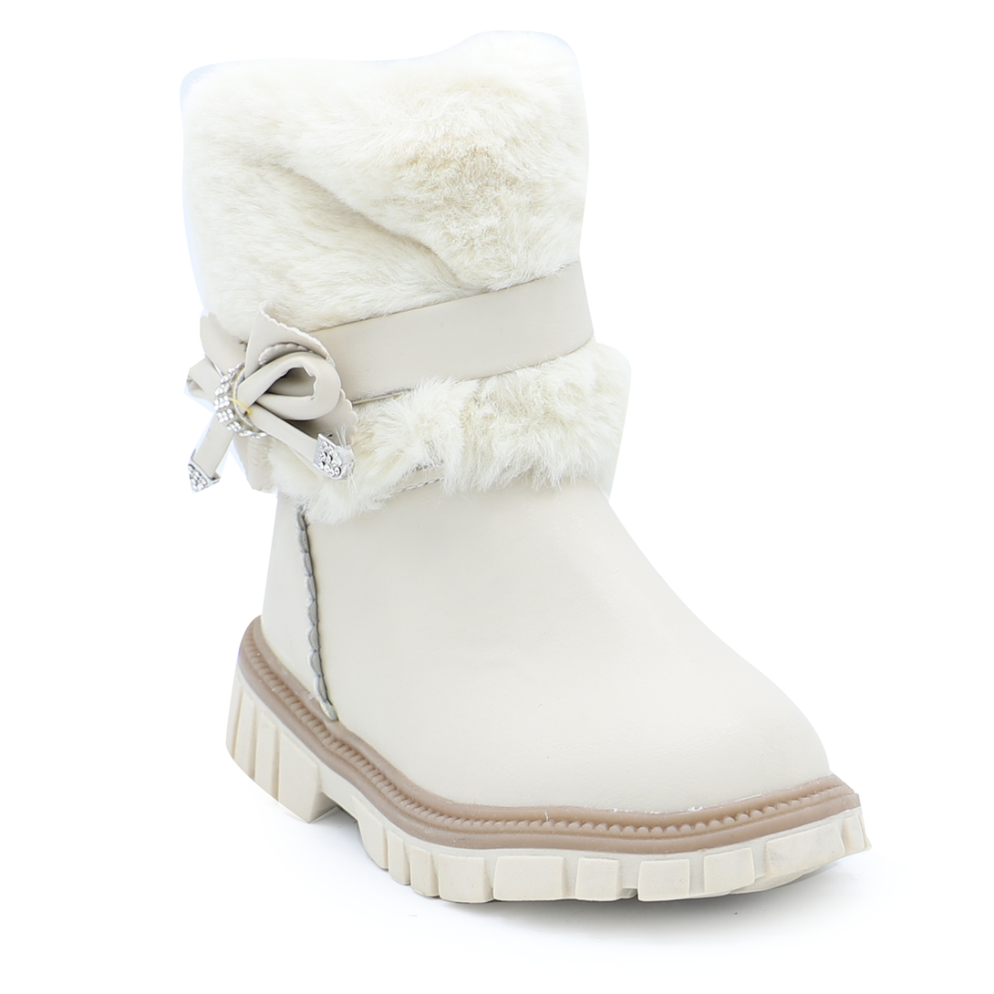 Beige Casual Boots G50428