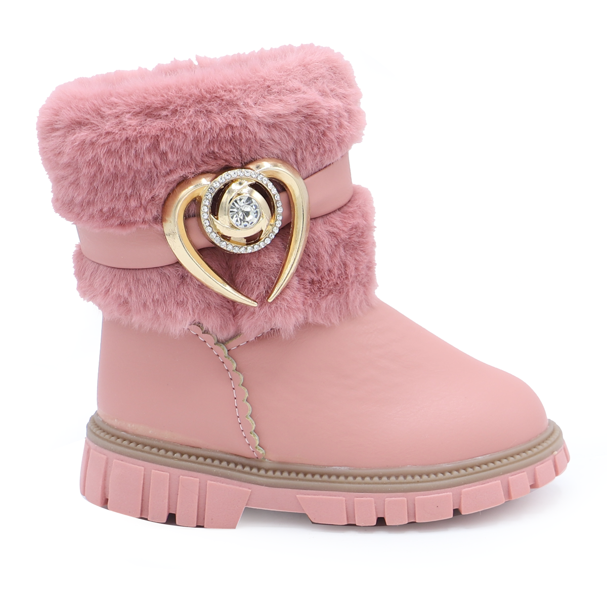 Pink Casual Boots G50430